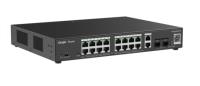 RUIJIE REYEE RG-ES220GS-P 20 PORT 10/100/100 16xPOE 250W +2SFP YONETILEBILIR SWITCH